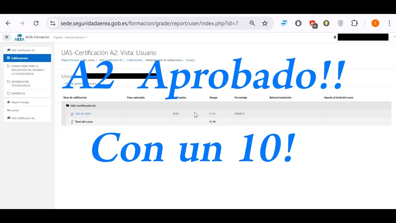 Como conseguir licencia de piloto de drones A2 en 2026 AESA | Registro + Formacion + Examen |