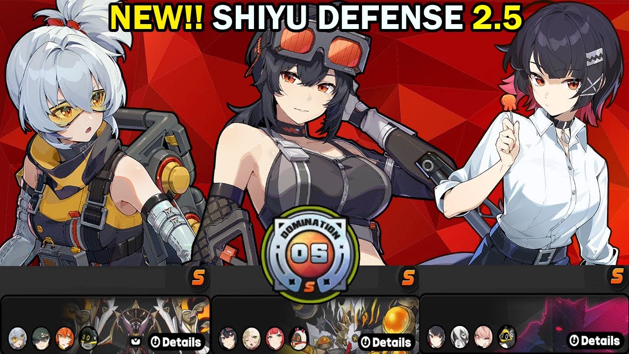 NEW Shiyu Defense! | Soldier 11, Grace & Ellen x Zhao | Node 5 S Clear | Zenless Zone Zero ZZZ 2.5