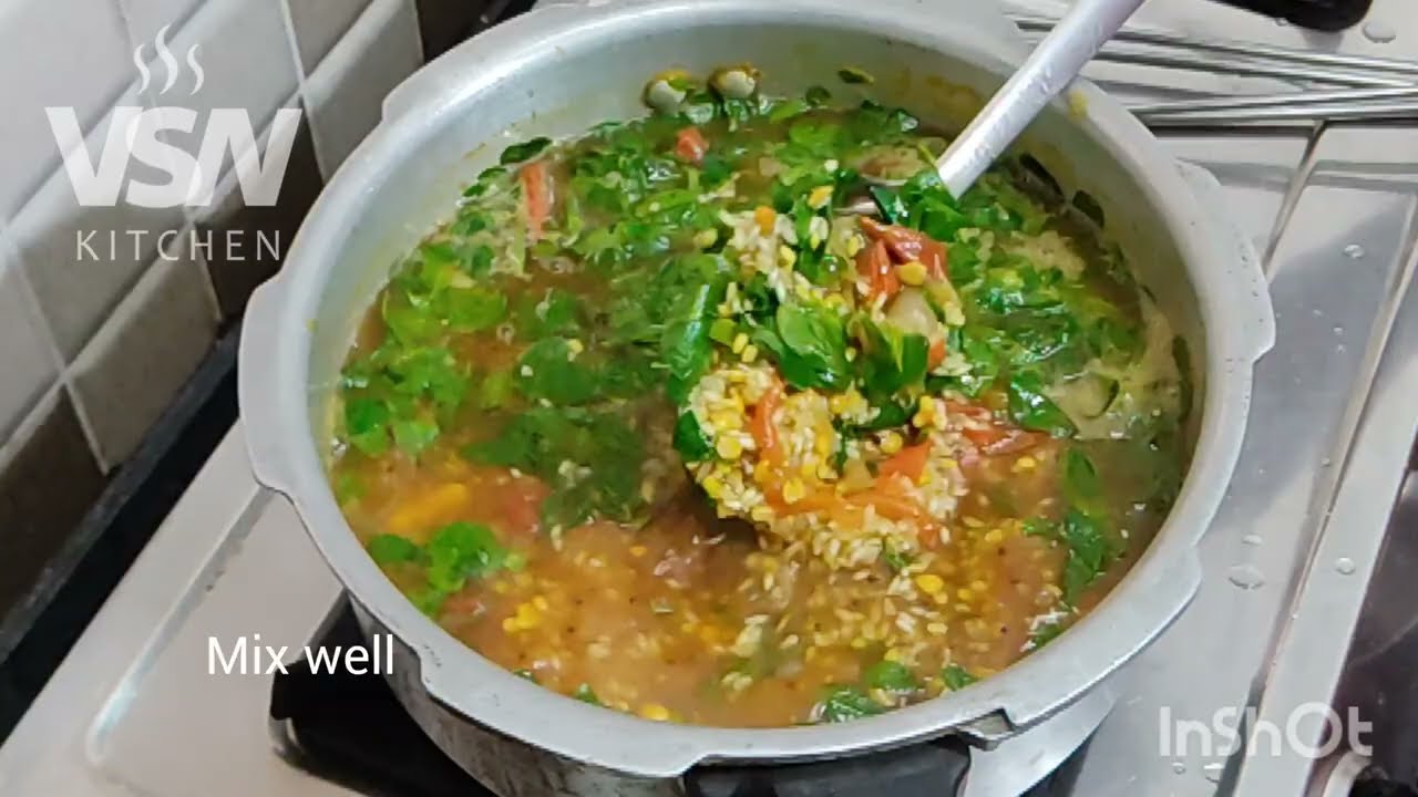 முருங்கைக் கீரை பருப்பு சாதம்  | Murungai neerai paruppu sadam recipe in tamil