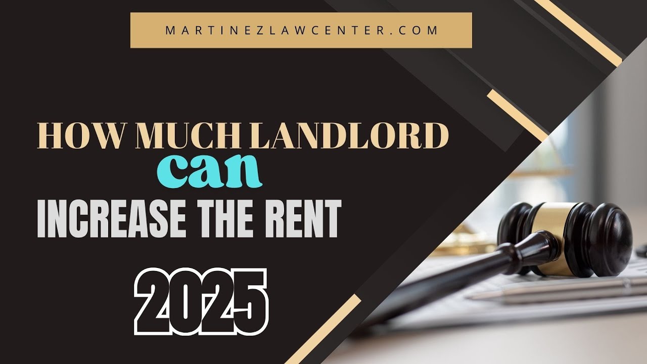 California Renters SHOCKED: How Much Landlord Can Increase the Rent Under NEW 2025 Laws