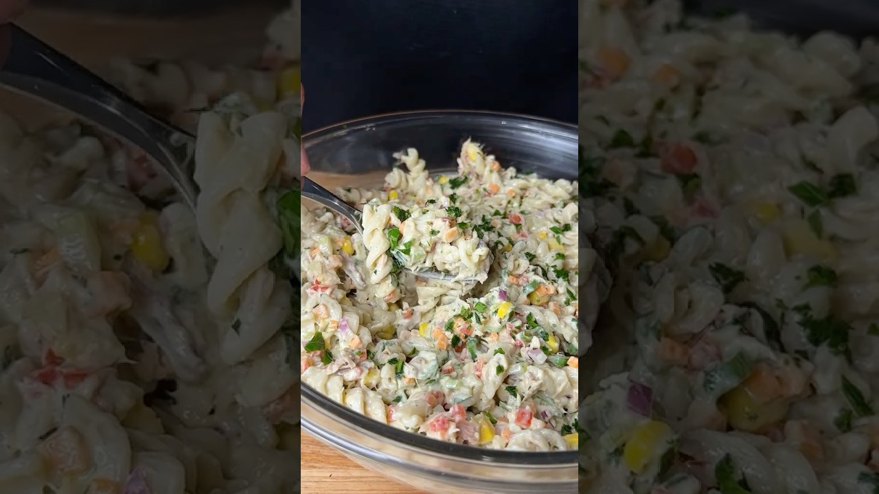 UNA BUENA ENSALADA PARA EL VERANO 🥗 #shorts