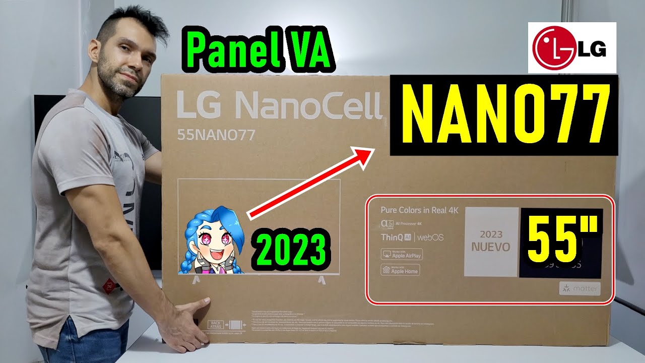 LG NANO77 Smart TV 4K Panel VA Nanocell: РАСПАКОВКА И ПОЛНЫЙ ОБЗОР