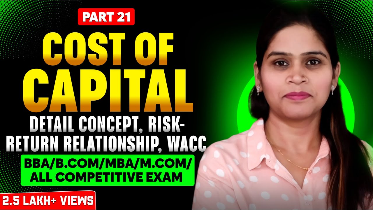 Cost of Capital | Cost Of Debt | Cost Of Equity Share | Financial Management |