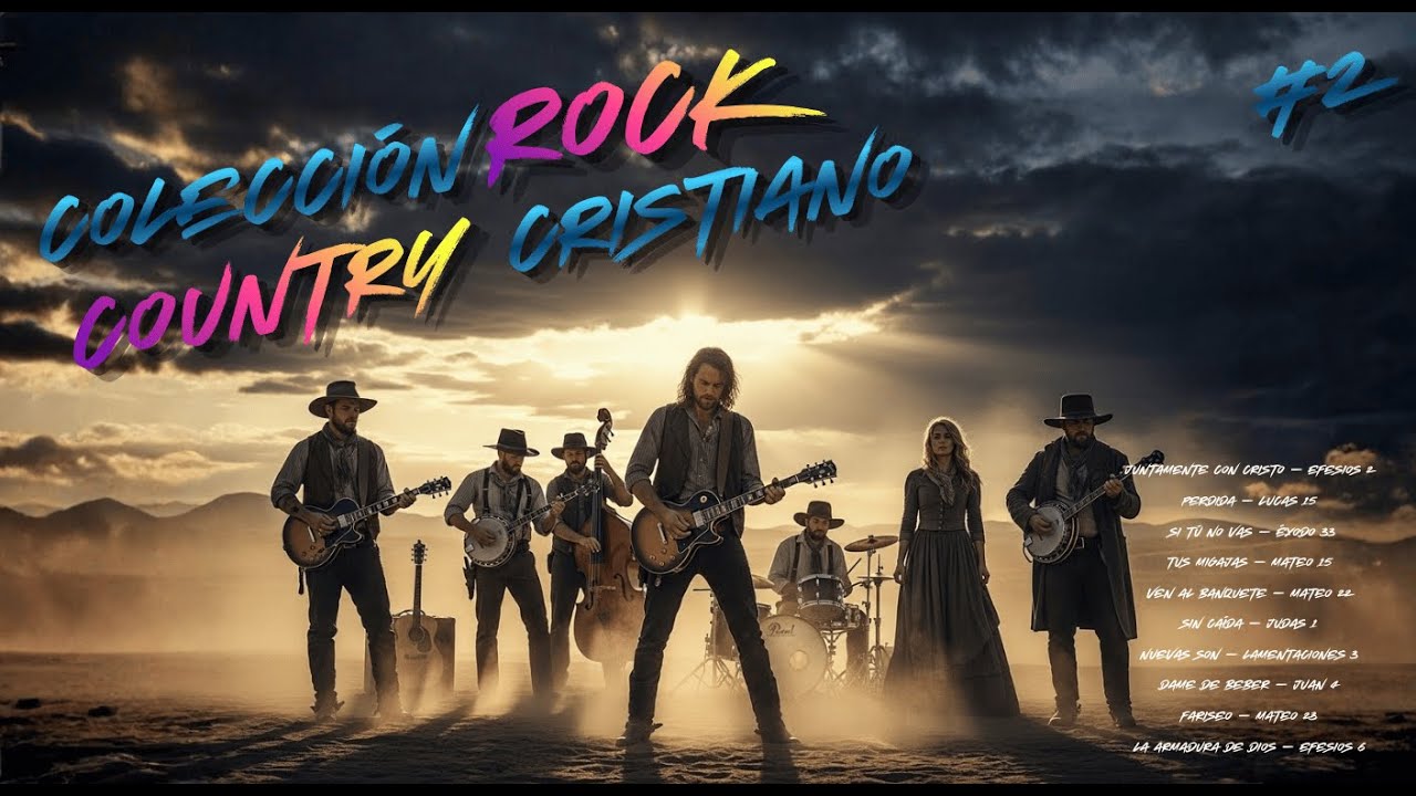 40 minutos de la palabra de Dios en el mejor Rock Country Cristiano #2