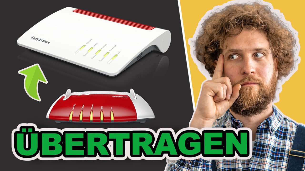 FRITZ!Box Einstellungen auf neues Gerät übertragen - einfache Anleitung