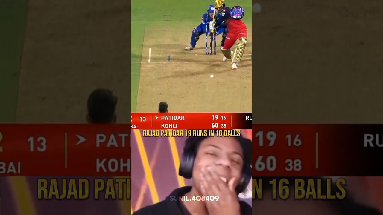 Rajad Patidar 💥#ipl #mi #rcb #mivsrcb #bumrah  #rohitsharma #Viratkohli #Hardikpandya #rajadpatidar