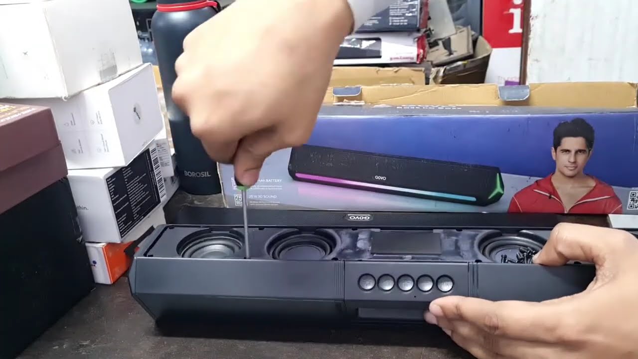 govo gosurround 300 teardown || how to open gosurround 300 || how repair gosurround 300