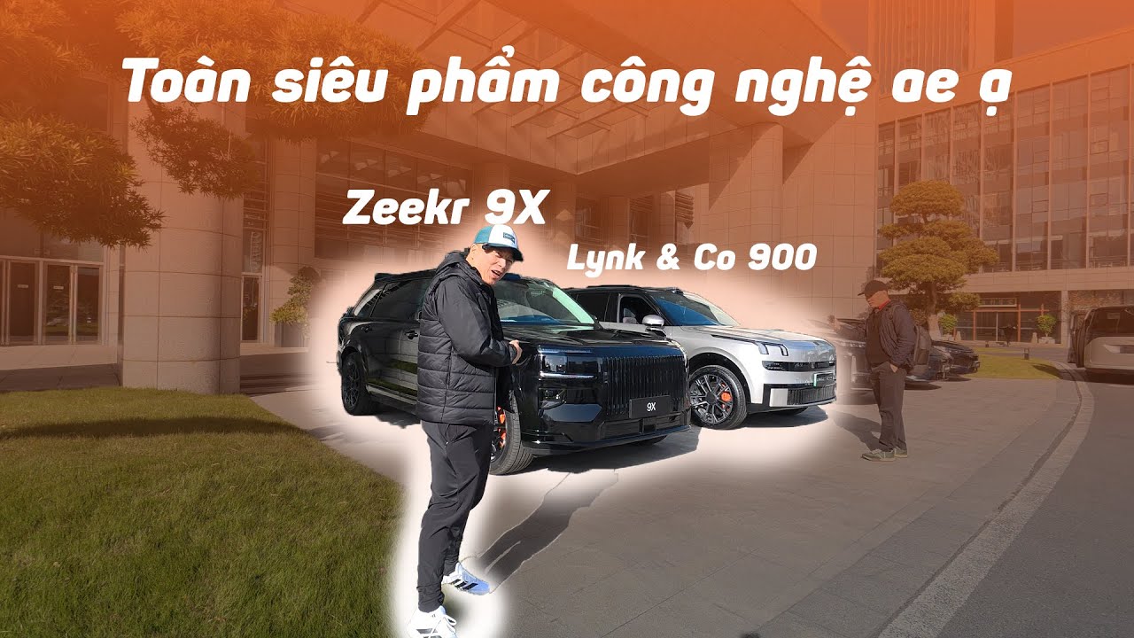 Zeekr 9x phi&ecirc;n bản FullBlack - Qu&aacute; đẹp