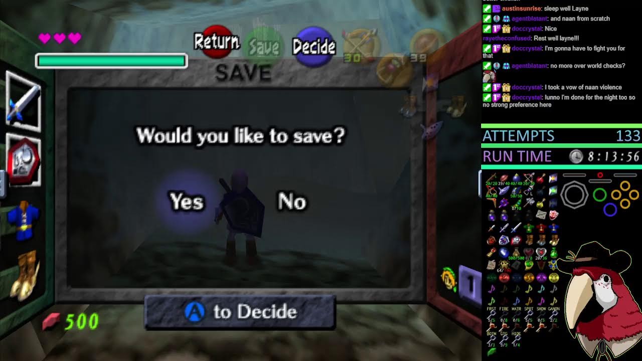 OOT SoH NO-HIT RANDO ATTEMPTS