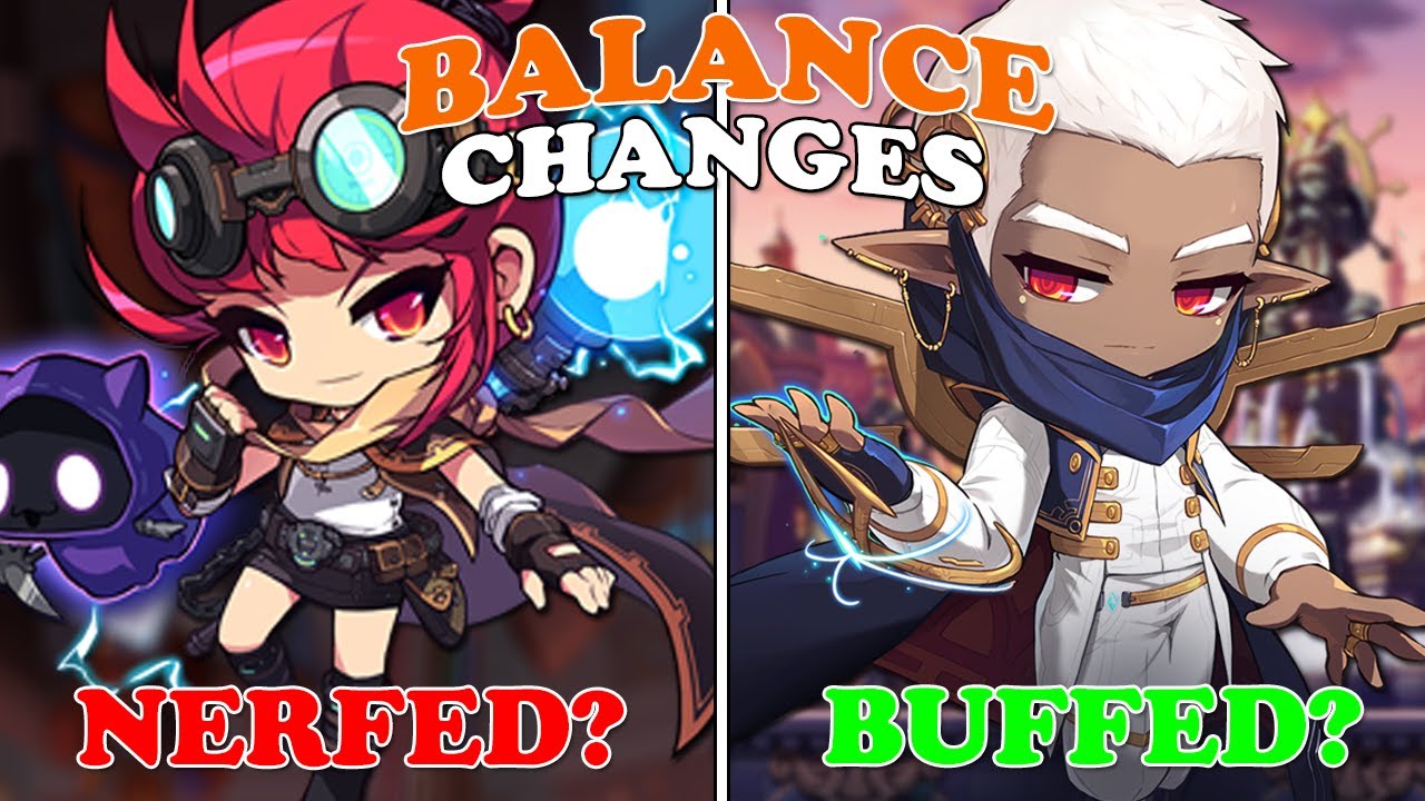 WINTER BALANCE PATCH  #maplestory  - Mage Edition