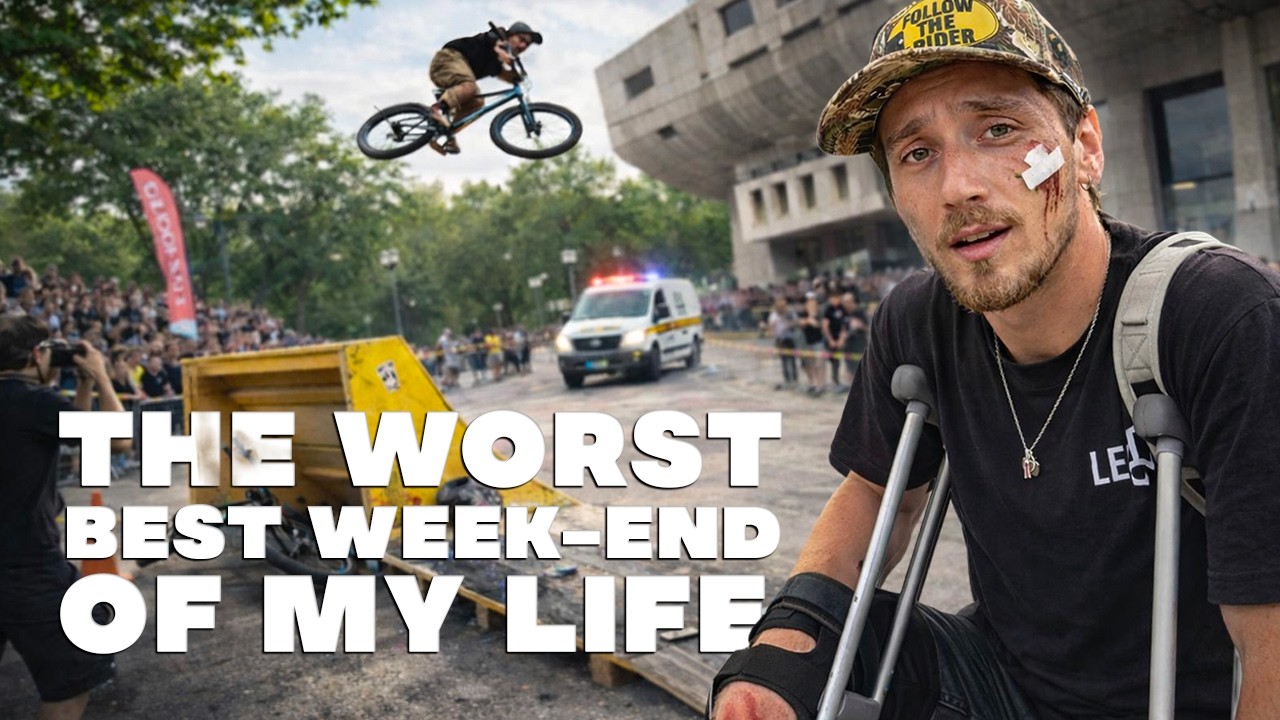 I BROKE MY KNEE AT BMX STREET STATION 2025