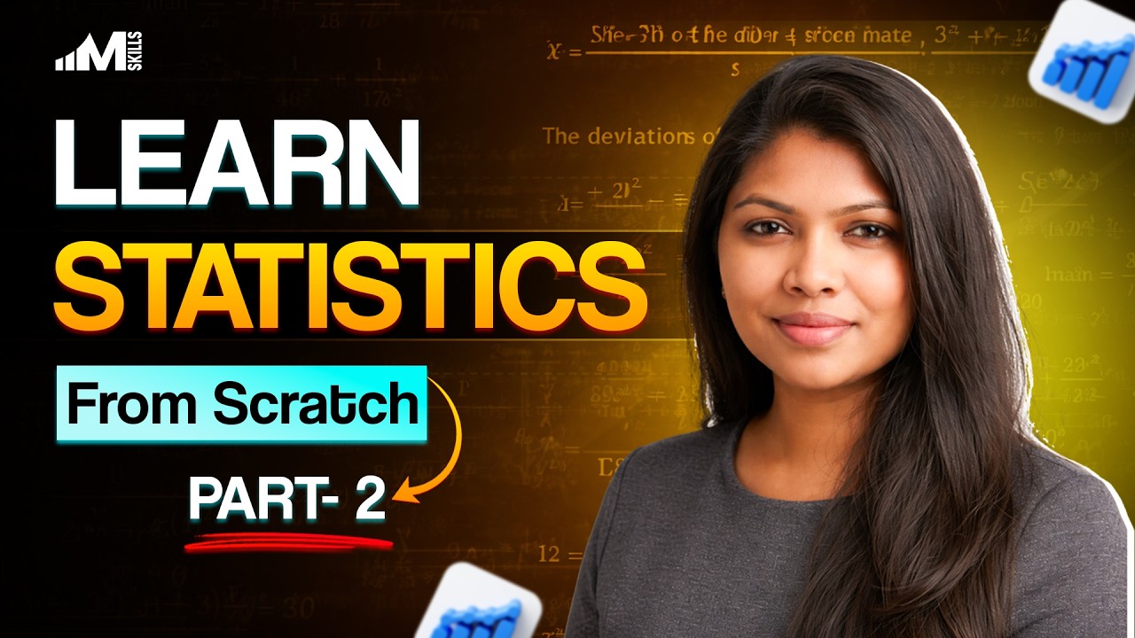 Statistics for Beginners in Data Science (Part 2)  | Learn from Scratch