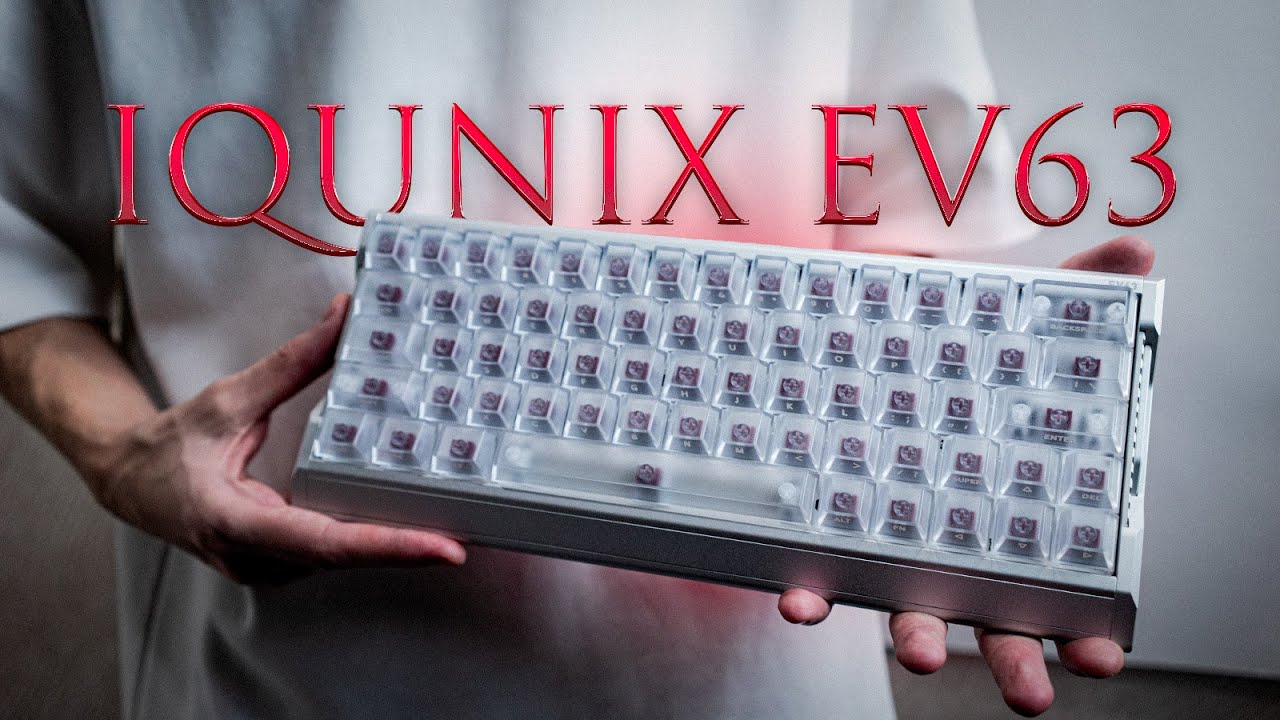 КАК ОНИ СДЕЛАЛИ ЭТОТ КОРПУС? | IQUNIX EV63