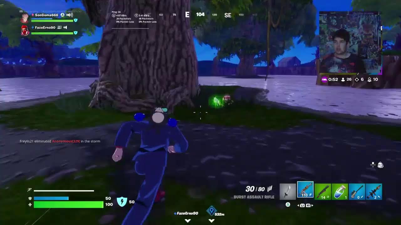 Fortnite egy híres emberrel