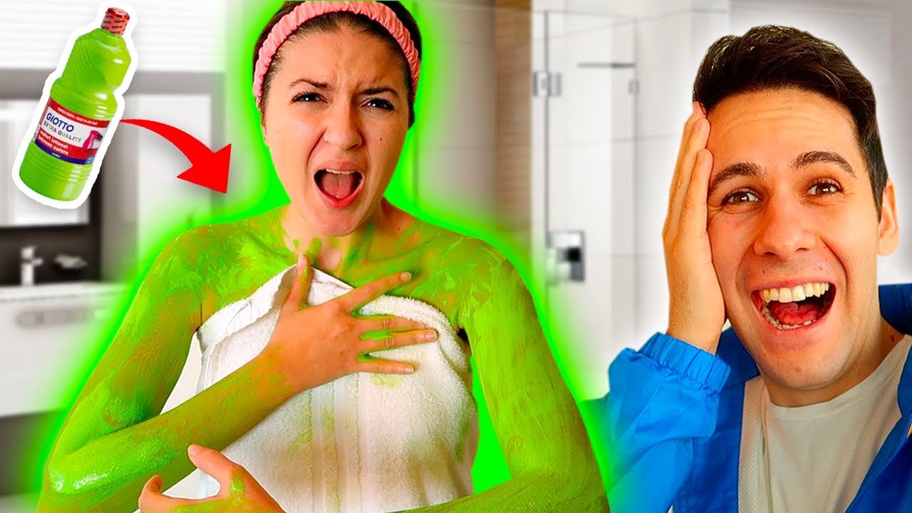 SCHERZO A SOFÌ: VERNICE NEL SAPONE!!