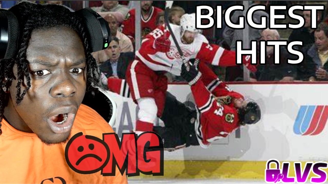 BRITSH SOCCER FAN REACTS TO BIGGEST HITS IN NHL