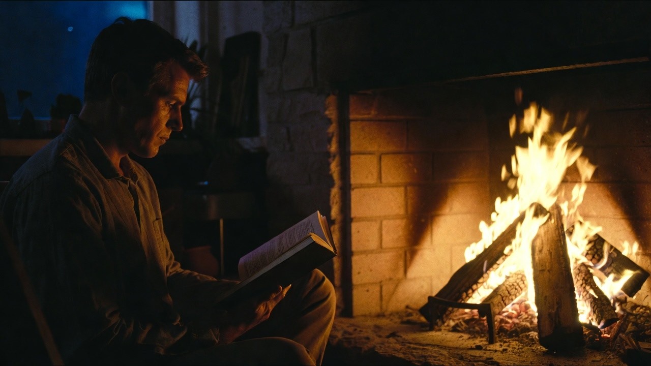 Reading by the Fire  📖🔥 Dark Jazz for Deep Focus Study, Coding, Reading, Writing & Late-Night Flow