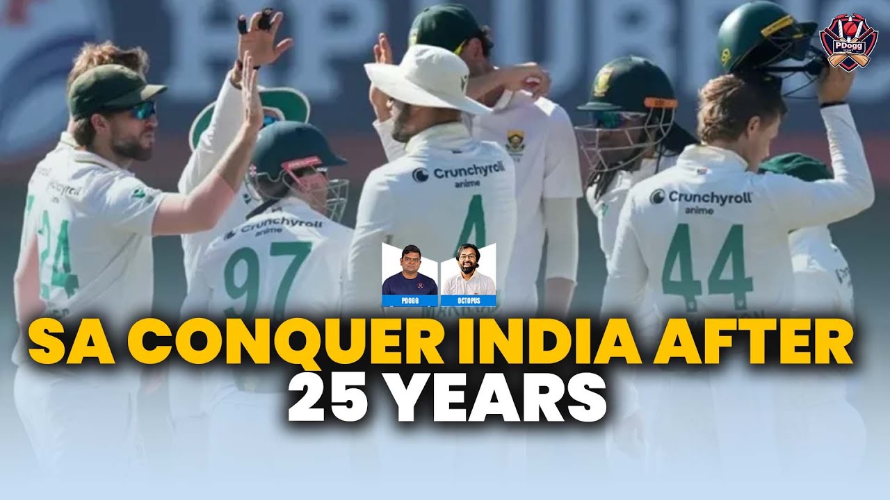 SA conquer India after 25 years|Pdoggspeaks