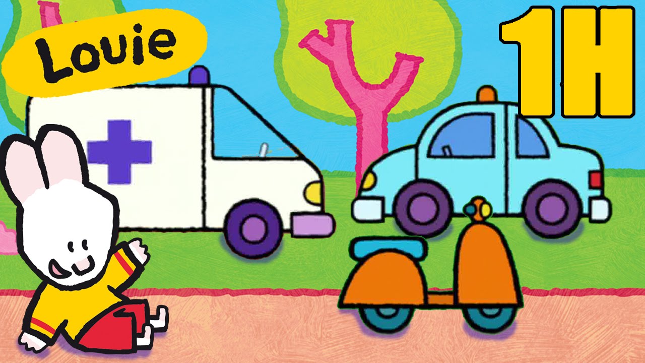 루이 그림을 그려줘 차량 Draw me vehicles compilation // 아이들을위한 만화 영화