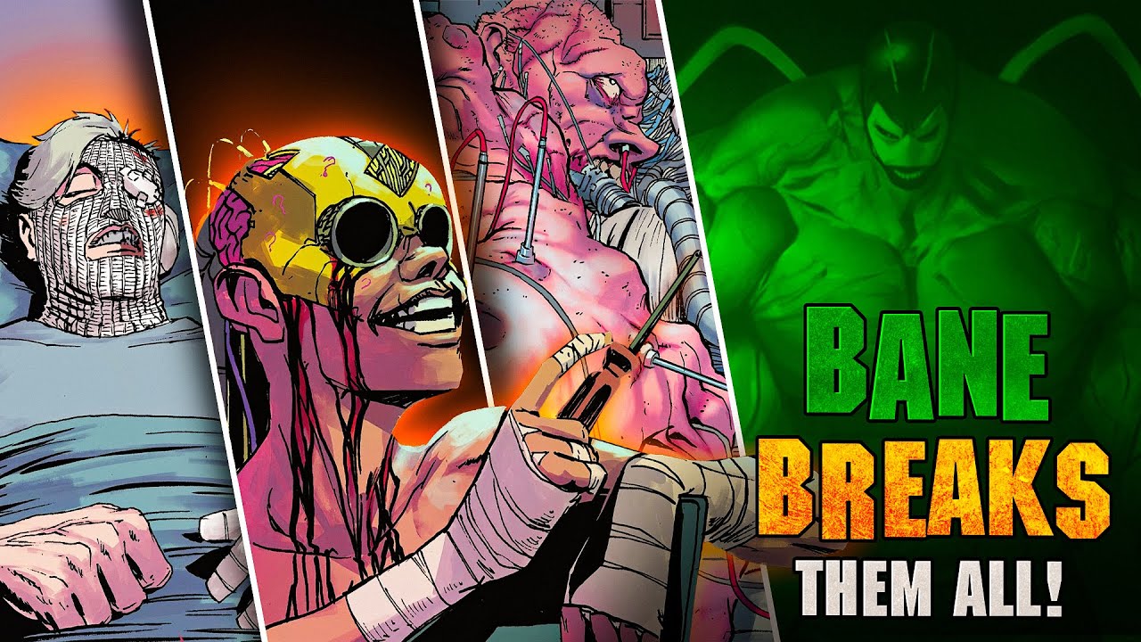 The Origin of Absolute Batman's Rogues Gallery: Bane Breaks Them All!