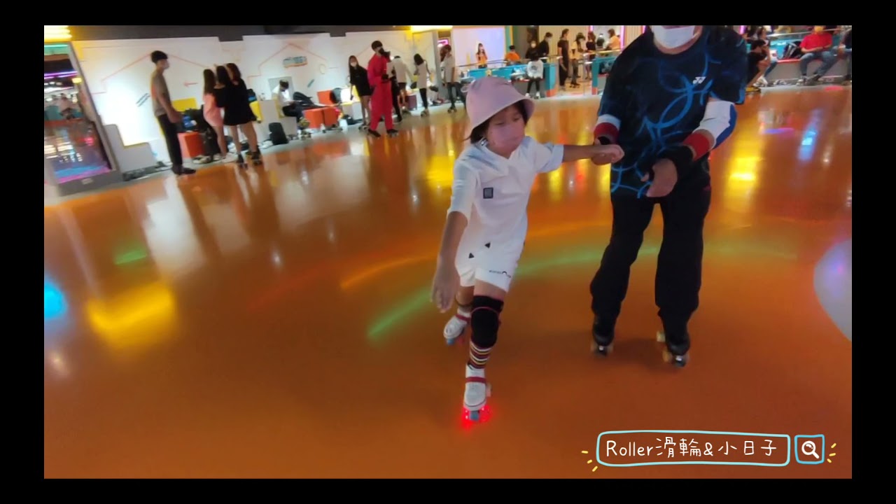 #roller 滑輪-ya，進階中，我開始學剪冰了！！#rollergirl #rollerskating #rollercoaster #溜冰 #롤러스케이트 #롤 #雙排滑輪
