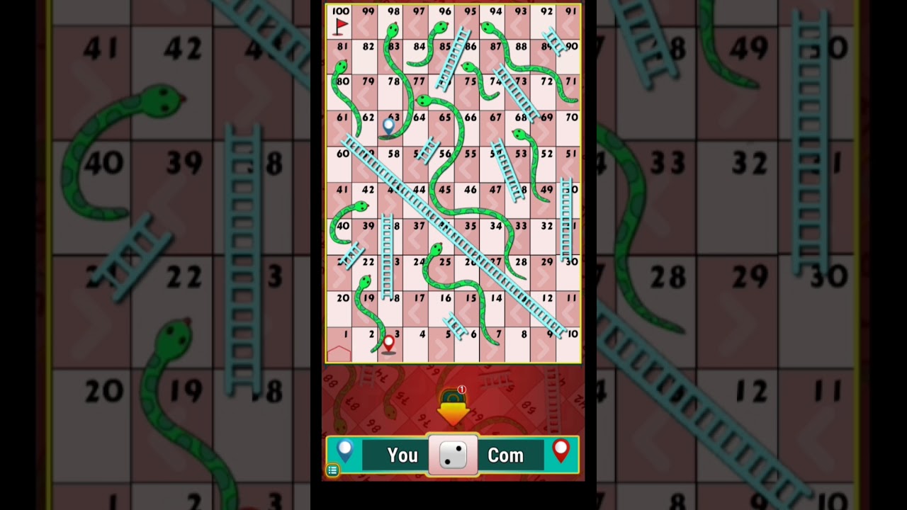 Ludo king👑snake and ladders game🔥/snake and ladder game😨in 2 players/Ludo game treding viral shorts