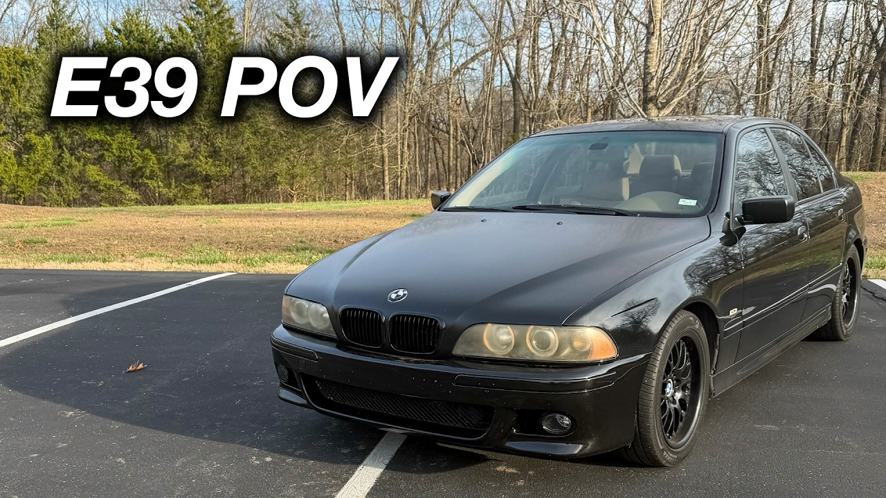 Видео с места водителя BMW E39 | После устранения перегрева