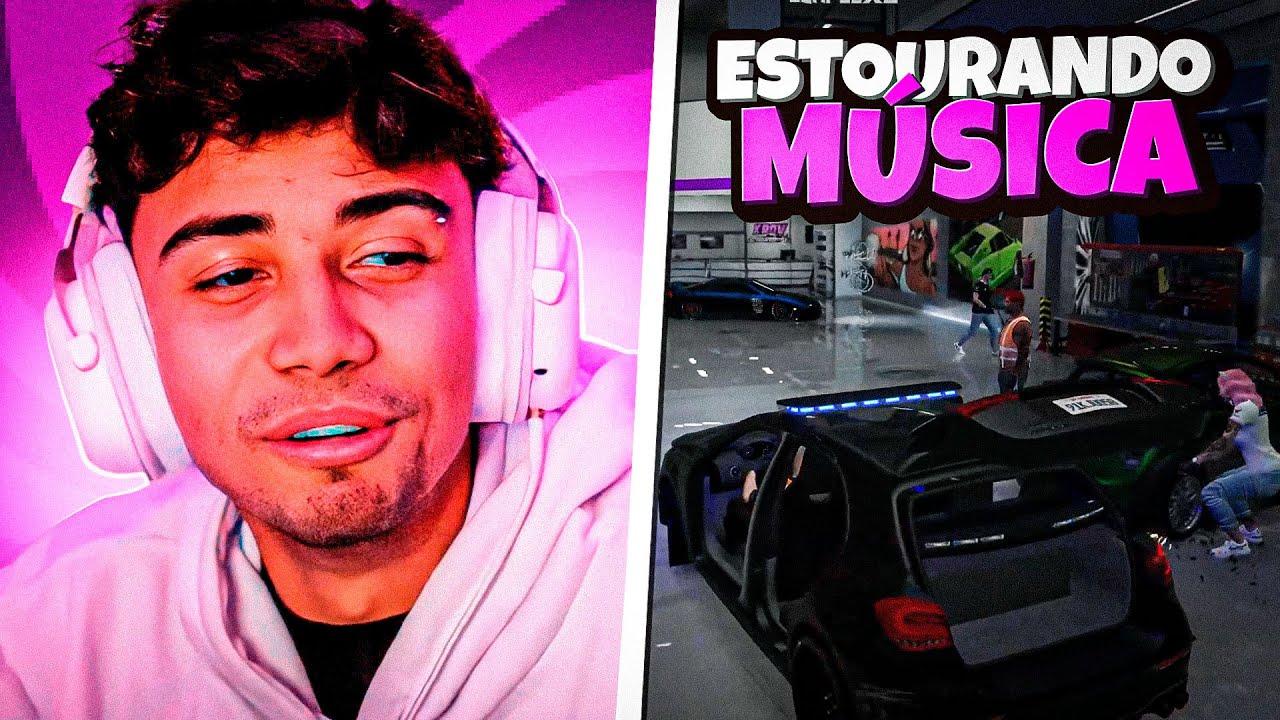 WALT DISNEY IRRITA E ESTOURA MÚSICA PELA CIDADE!! (GTA RP) - LUCAS ZIEMLICH