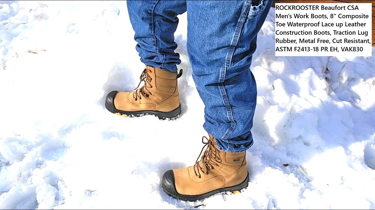 Men's Work Boots, 8
