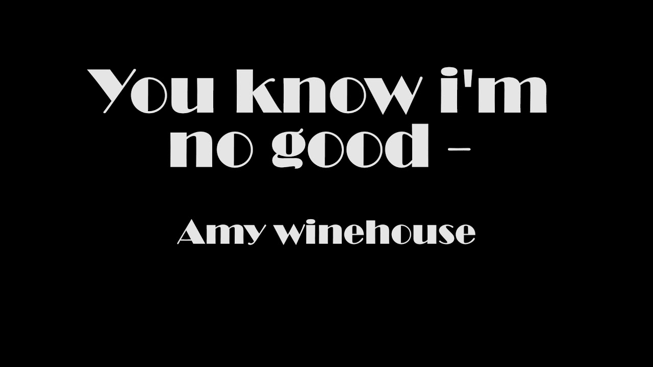 Ben Barber- You Know I&rsquo;m No Good (Amy Winehouse)