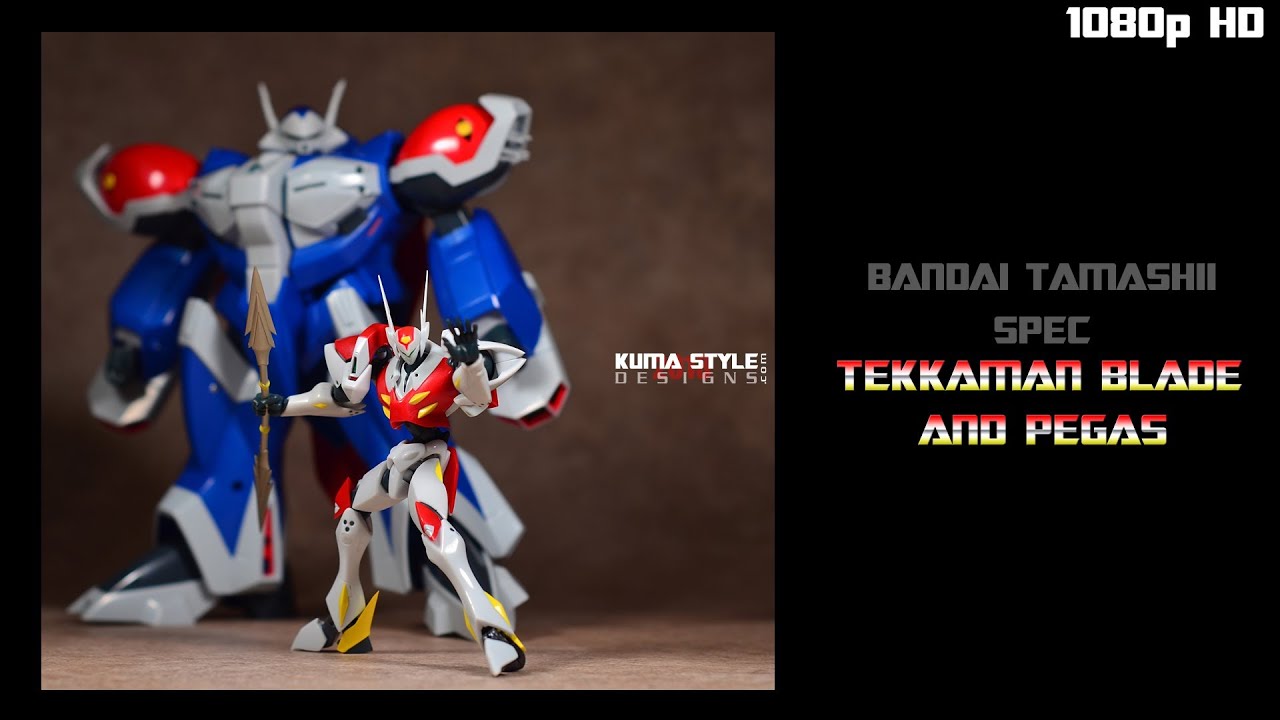 Toy Review:  Bandai Tamashii SPEC Tekkaman Blade and Pegas