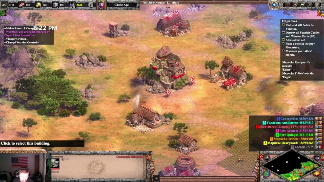 Age of Empires 2 DE: Lautaro 4. The Elesive Snake (Hard)