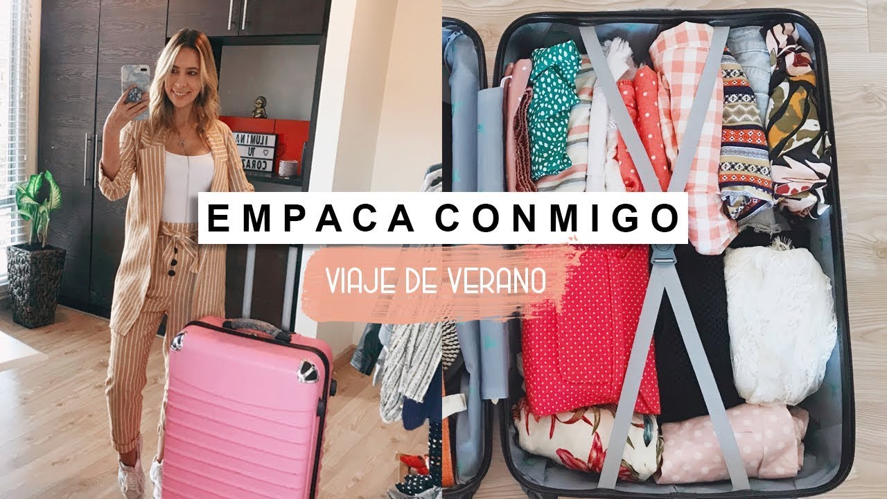 Empaca conmigo - Lo que llevo siempre en mi maleta