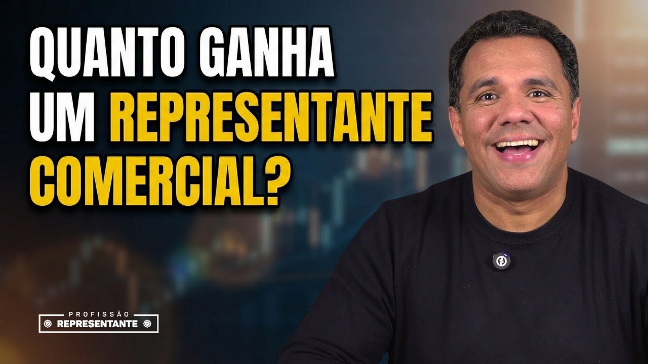 Quanto GANHA um REPRESENTANTE COMERCIAL???