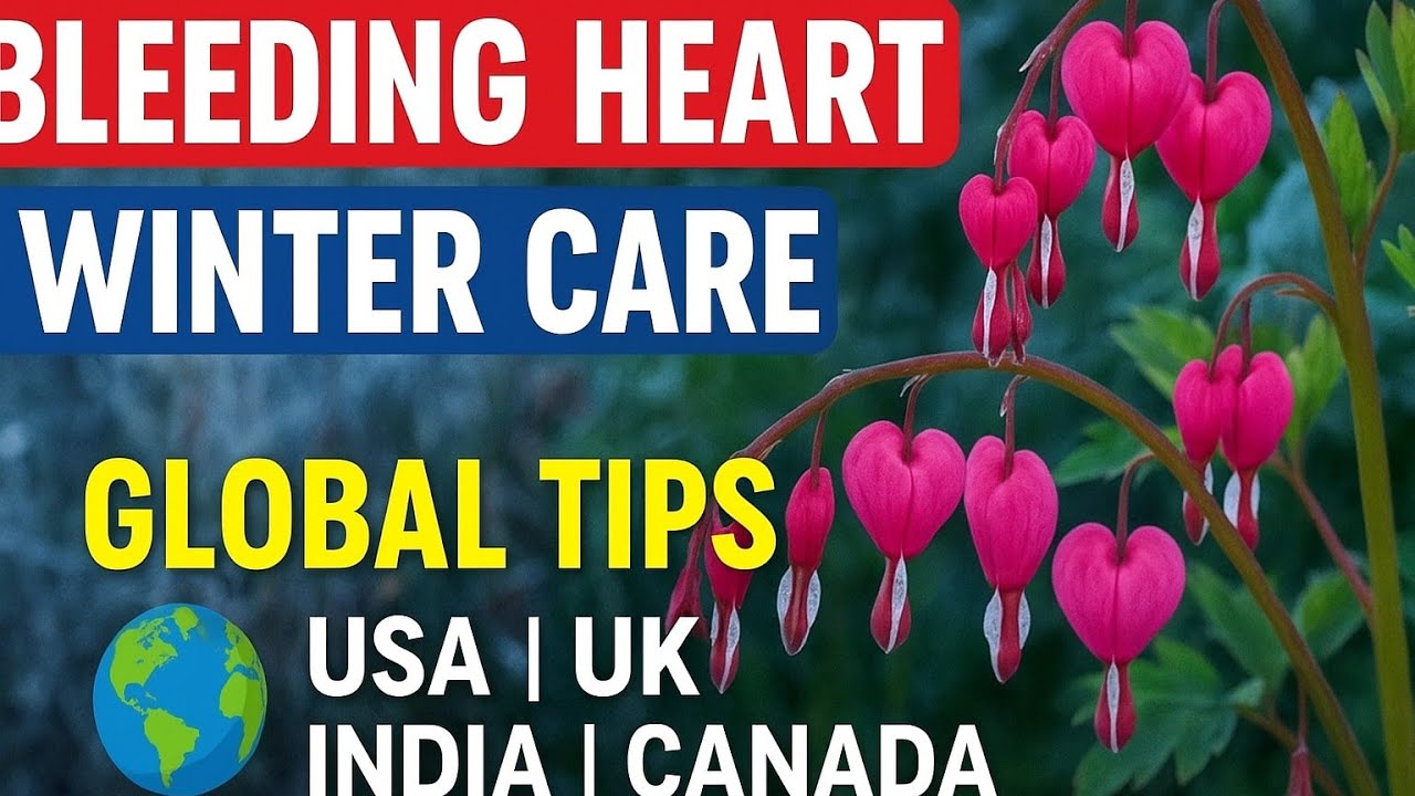 “Bleeding Heart Plant Care ❄️ | Winter Survival Tips for Dicentra 