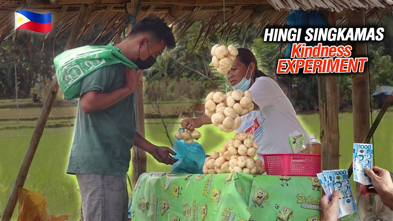 HINGI SINGKAMAS (KINDNESS EXPERIMENT) | Dami Ng Binigay nya!