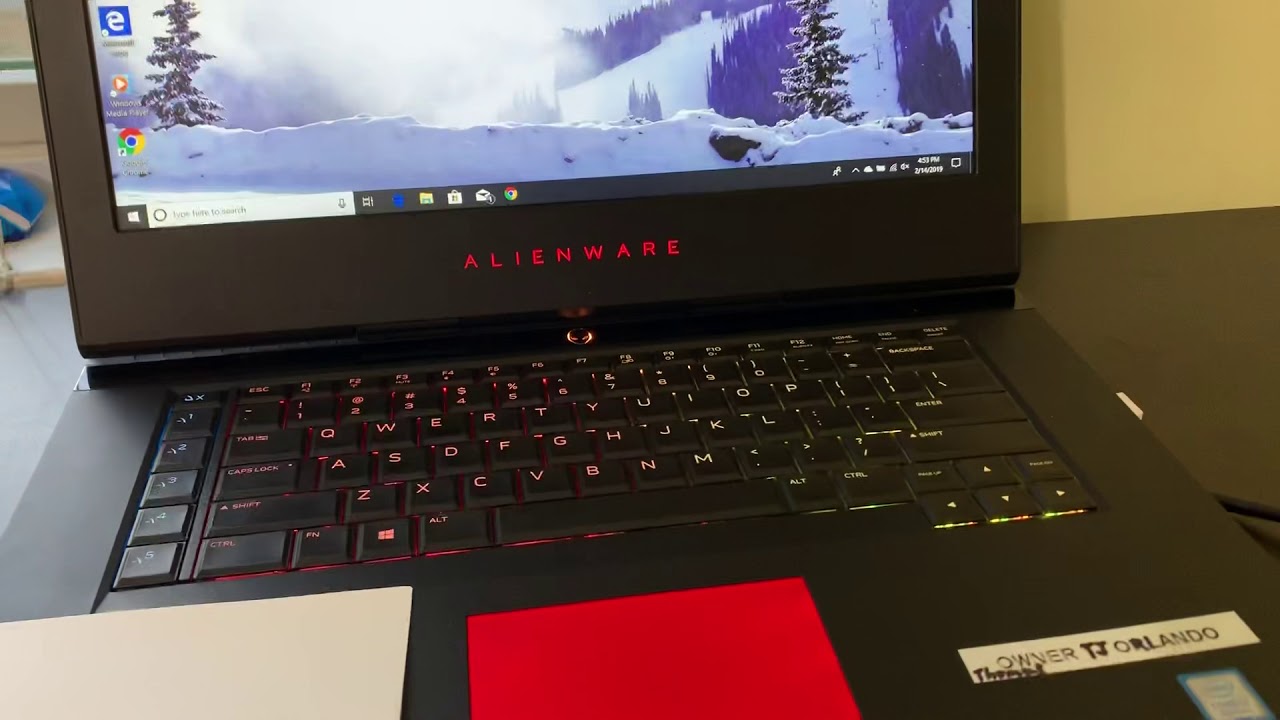 How to customize/change the colors on keyboard and the logos and side lights on a Alienware laptop