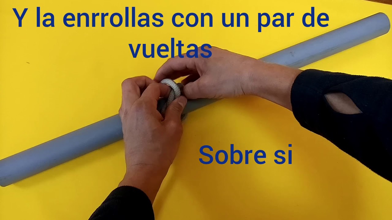 NUDO VUELTA DE BRAZA O LEÑADOR, CLASE AMIGO CONQUISTADORES
