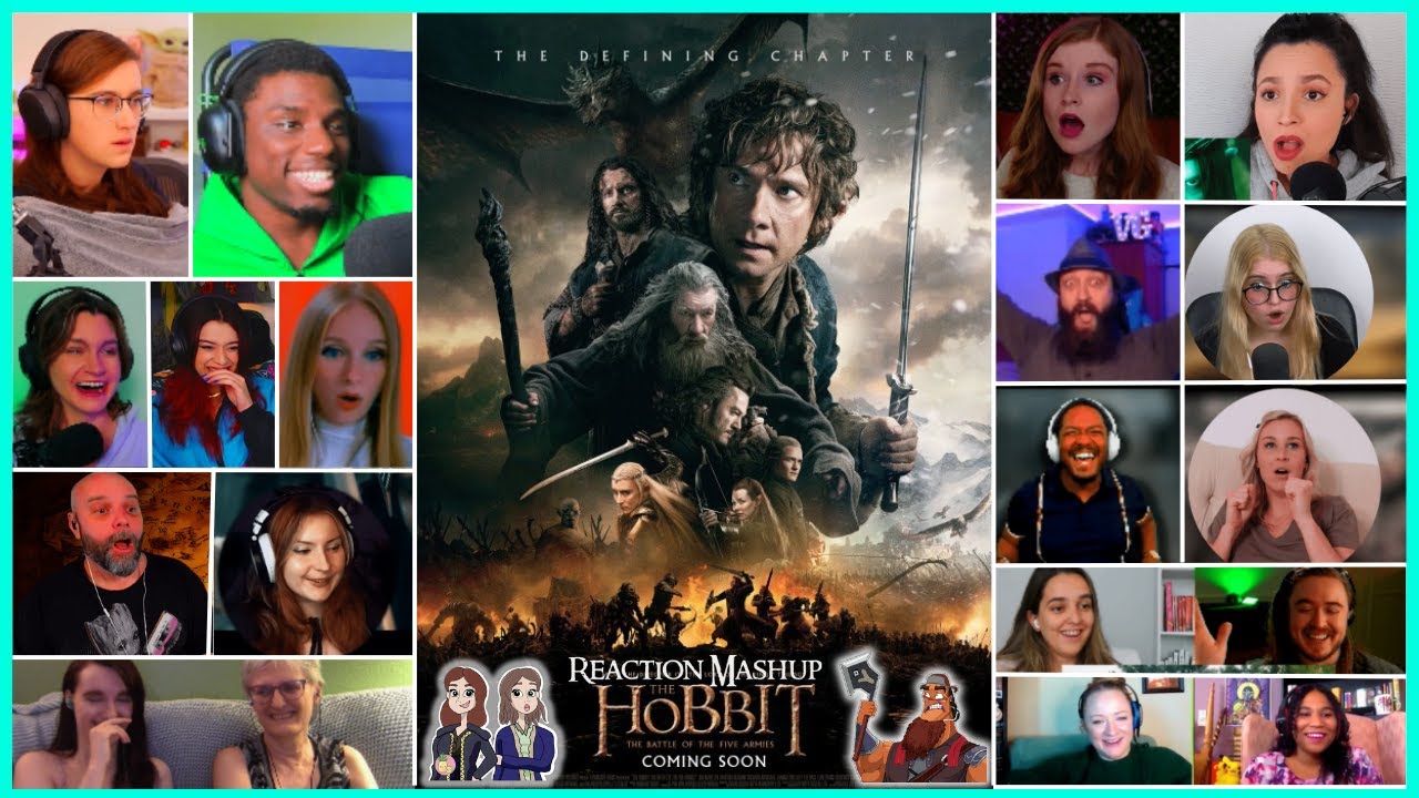 The Hobbit: First Time Reaction Mashup - The Battle of the Five Armies