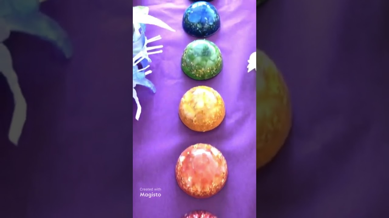 Orgonite / orgone chakra healing