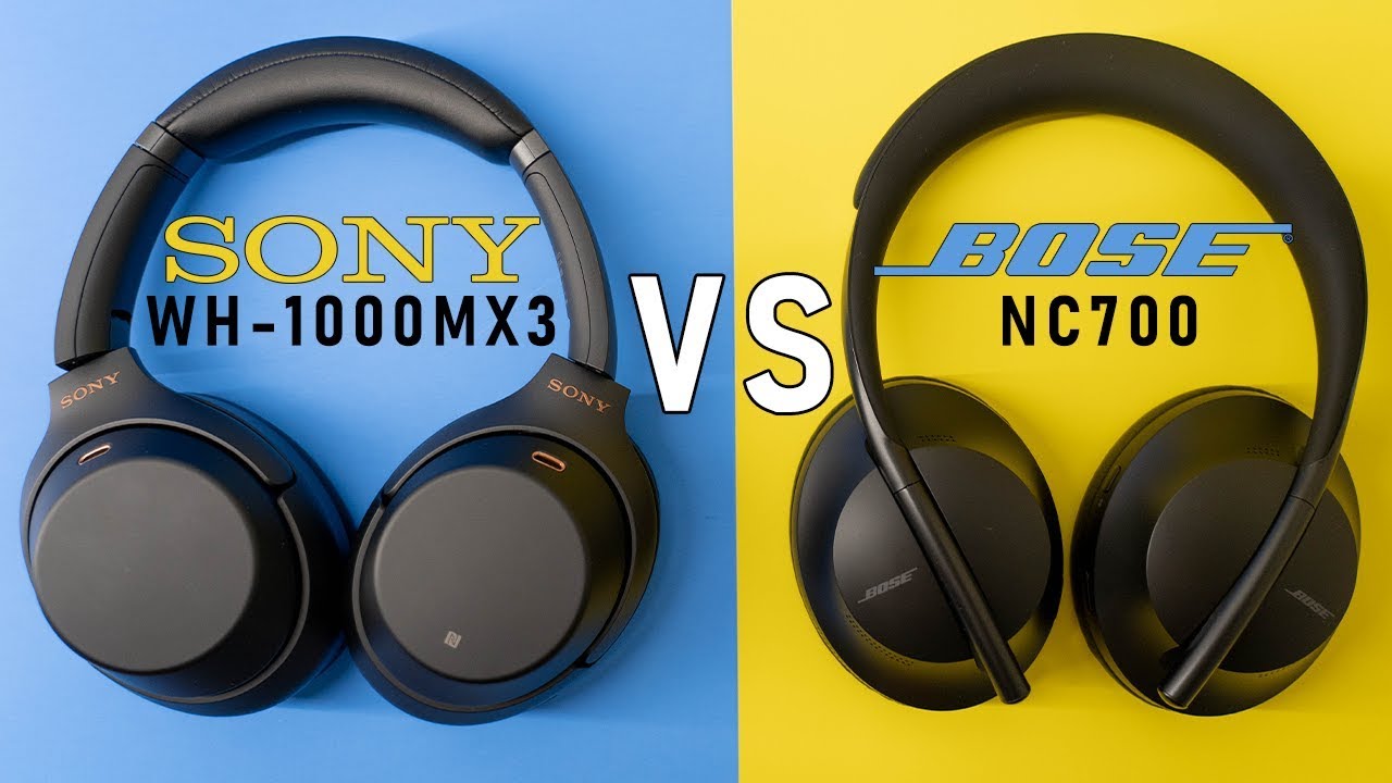 Bose NC700 vs Sony WH-1000XM3: Blind Noise Cancelling Headphone Test