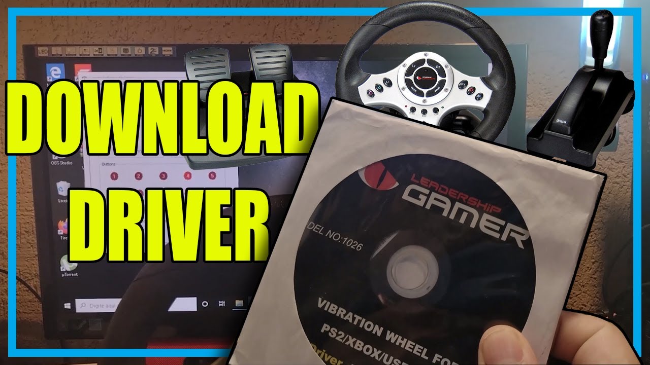 Download Driver Volante leadership Gamer + Instalação dos Drivers I Volante Gamer