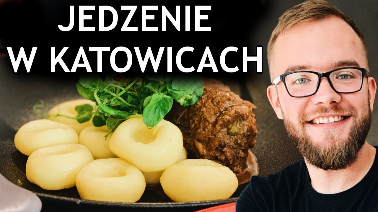 KATOWICE: JEDZENIE w KATOWICACH - kluski śląskie, rolada śląska i... pizza! | GASTRO VLOG #260