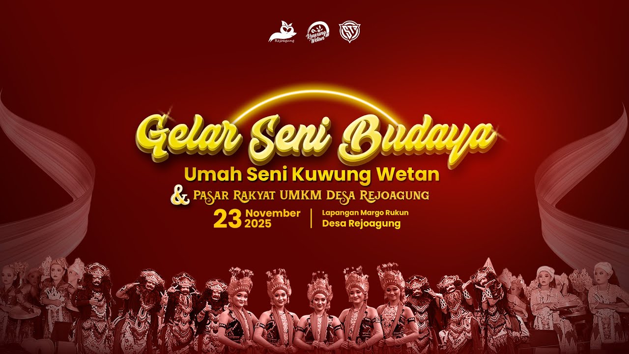 GELAR SENI BUDAYA UMAH SENI KUWUNG WETAN & PASAR RAKYAT UMKM DESA REJAOGUNG | KUWUNG WETAN