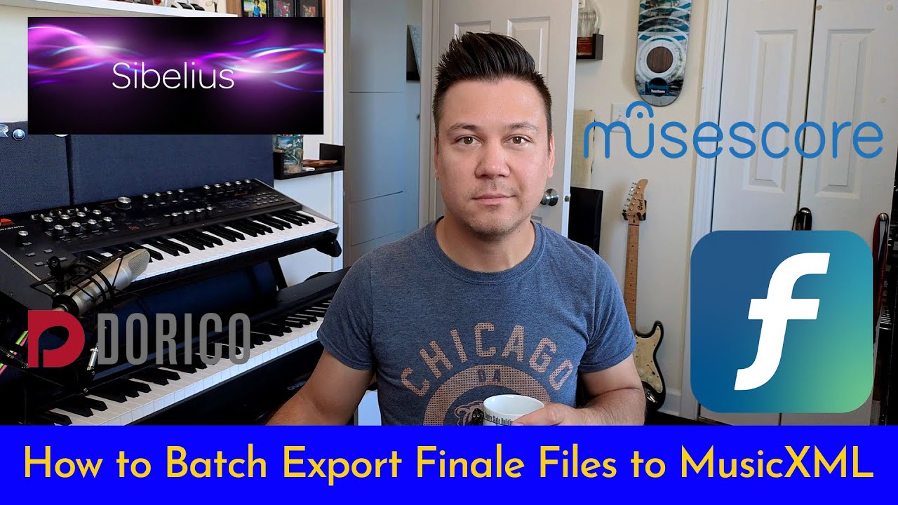 How to Batch Export Finale Files to MusicXML