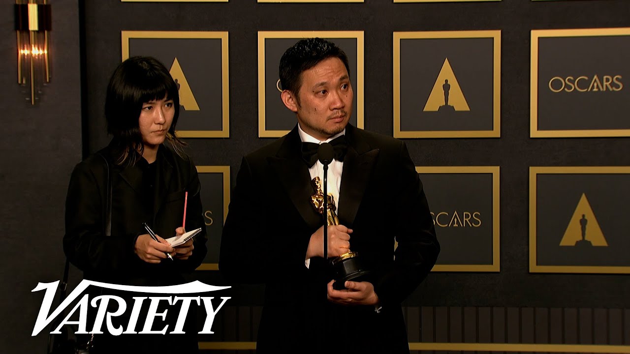 Ryusuke Hamaguchi Full Oscars Backstage Speech for 'Drive My Car'