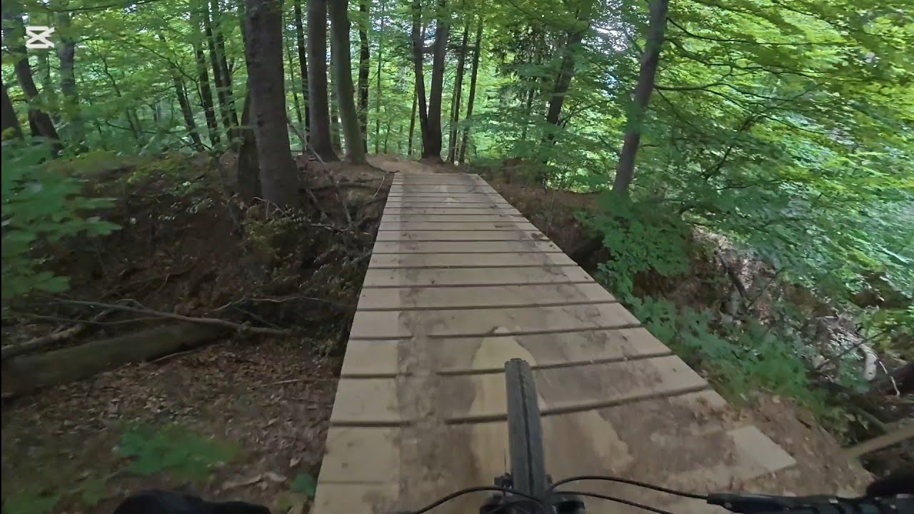Red fox trail🦊. Bikepark Pohorje Maribor. Laps with bro. (2. visit).