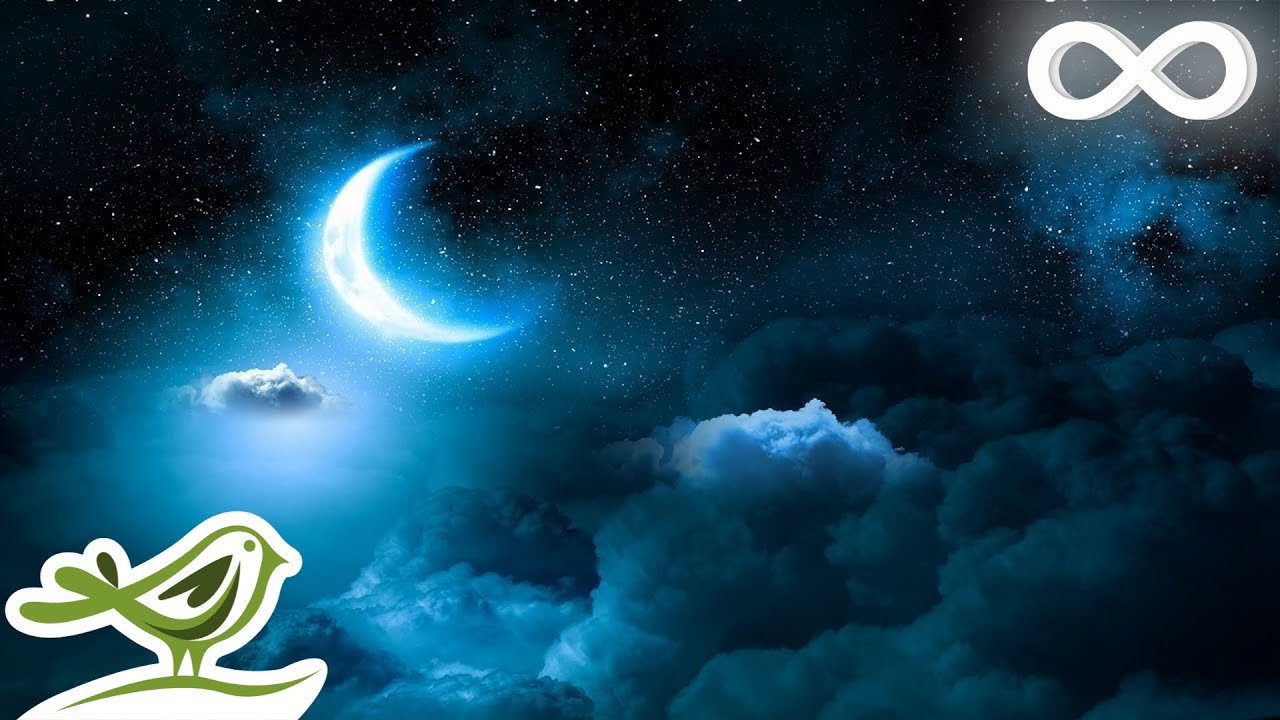 Blue Night: Deep Sleep Music with Soft Ocean Waves in the Background