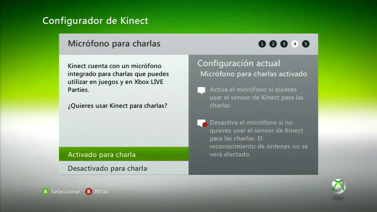 Configuracion Kinect .