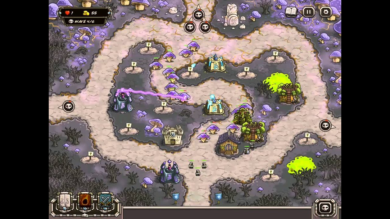 Kingdom Rush - FUNGAL FOREST [veteran] [heroic]